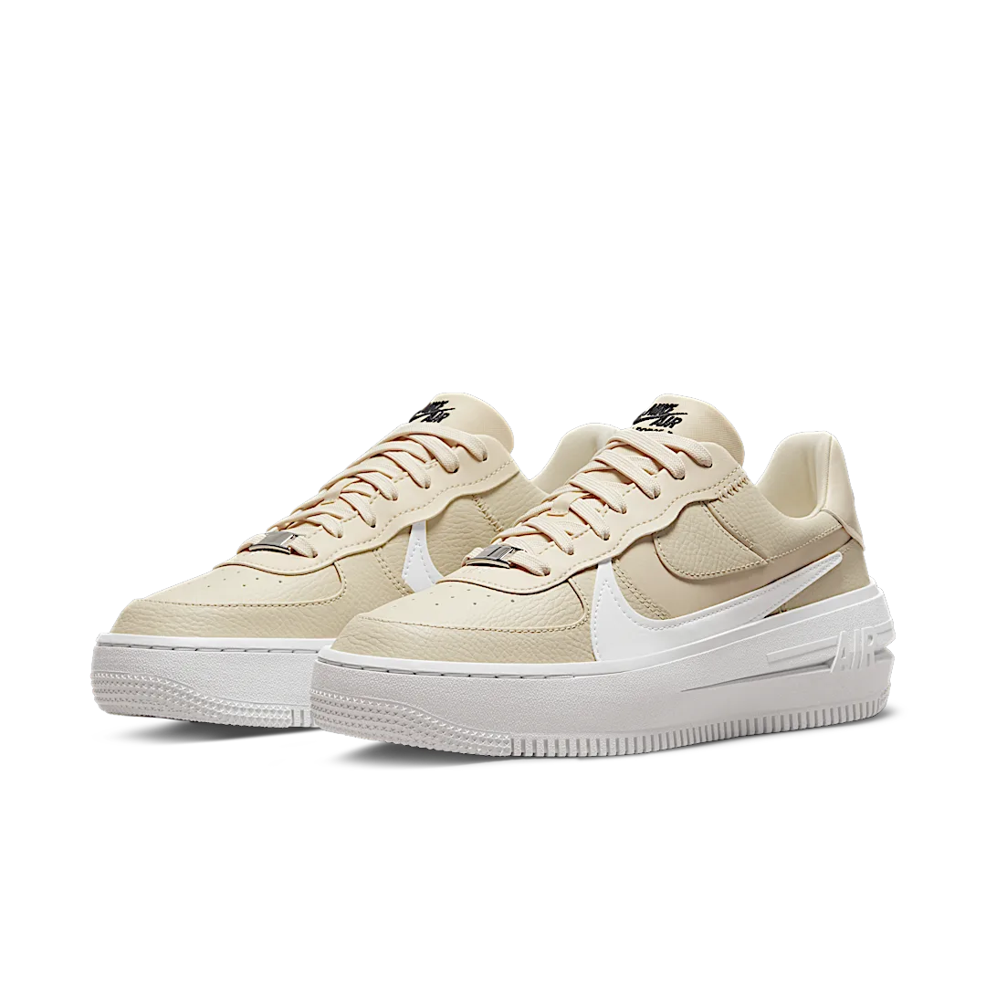 Overkicks - Nike Air Force 1 PLT.AF.ORM Fossil (DJ9946-200) - vista trasera