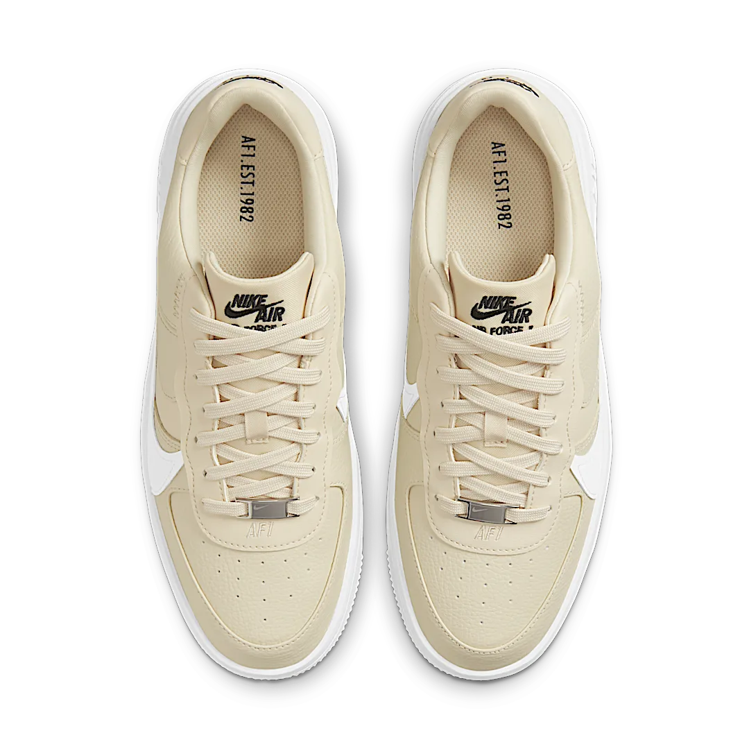 Overkicks - Nike Air Force 1 PLT.AF.ORM Fossil (DJ9946-200) - par completo