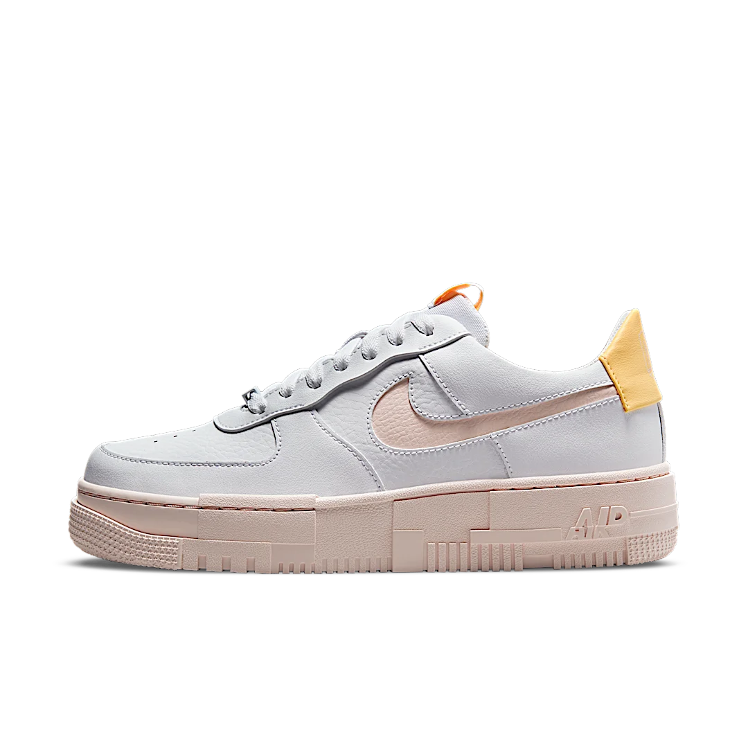 Overkicks - Nike Air Force 1 Pixel Arctic Orange (DM3054-100) - vista lateral