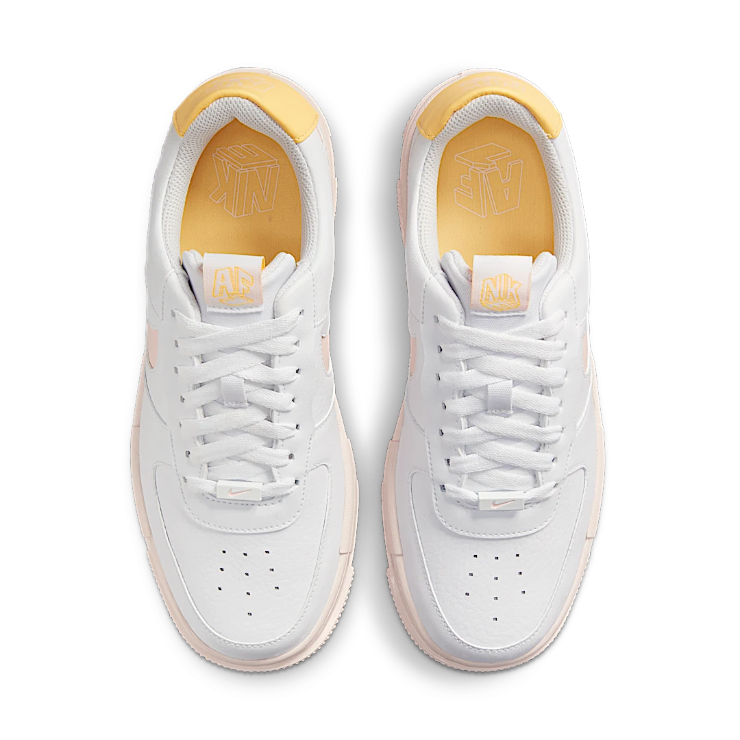 Overkicks - Nike Air Force 1 Pixel Arctic Orange (DM3054-100) - par completo