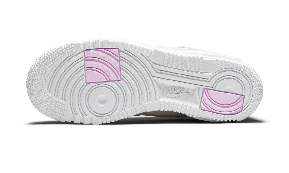Overkicks - Nike Air Force 1 Pixel Beige Pink (DQ0827-100) - par completo