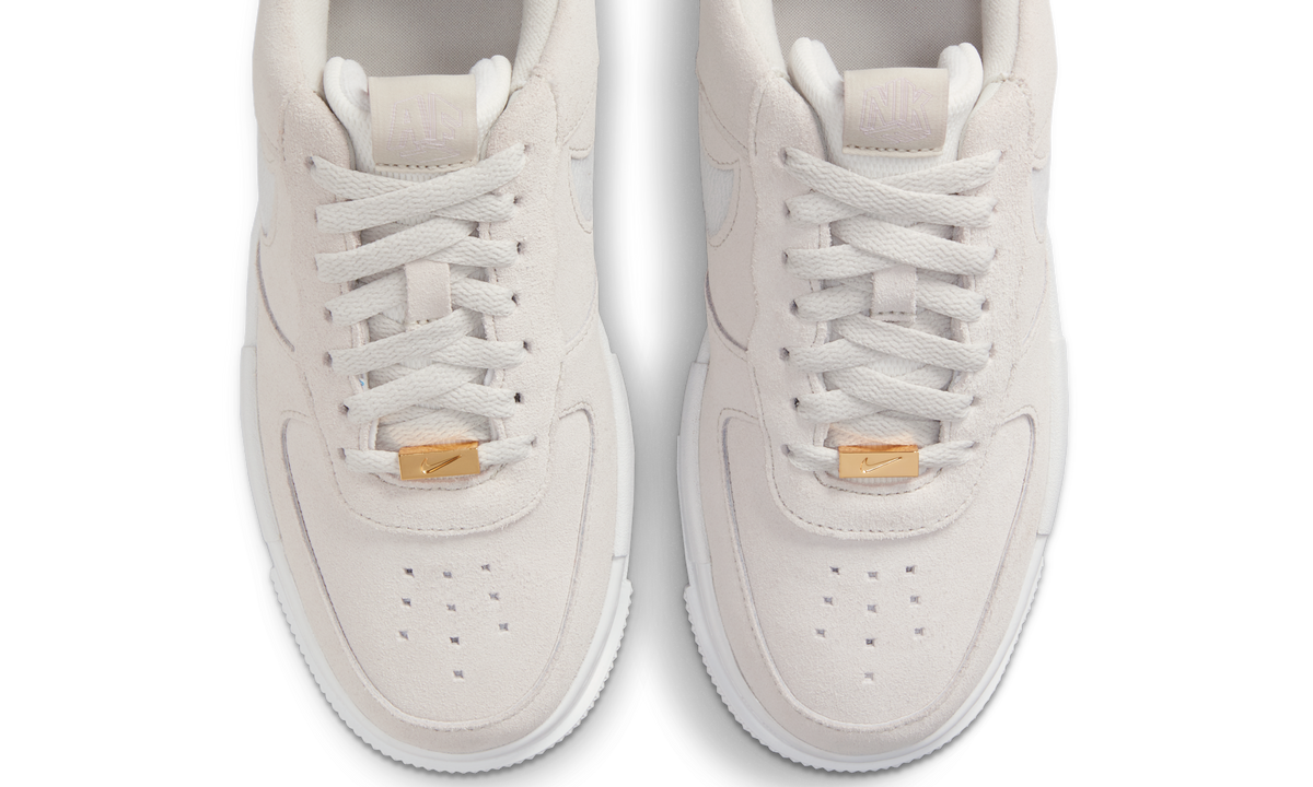 Overkicks - Nike Air Force 1 Pixel Beige Pink (DQ0827-100) - vista superior