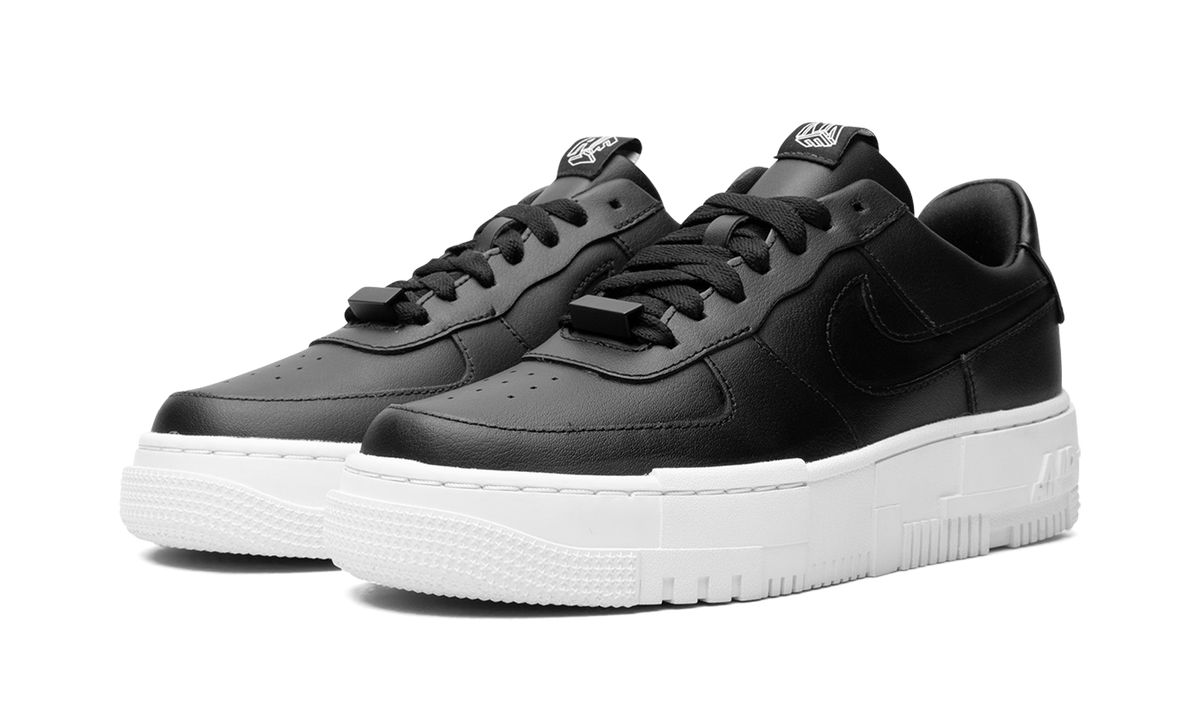 Overkicks - Nike Air Force 1 Pixel Black White (CK6649-001) - vista trasera
