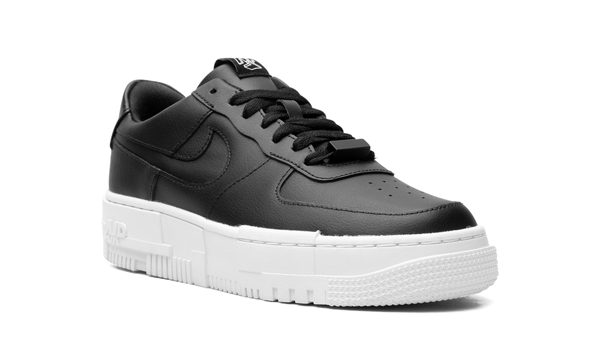 Overkicks - Nike Air Force 1 Pixel Black White (CK6649-001) - detalle lateral interior
