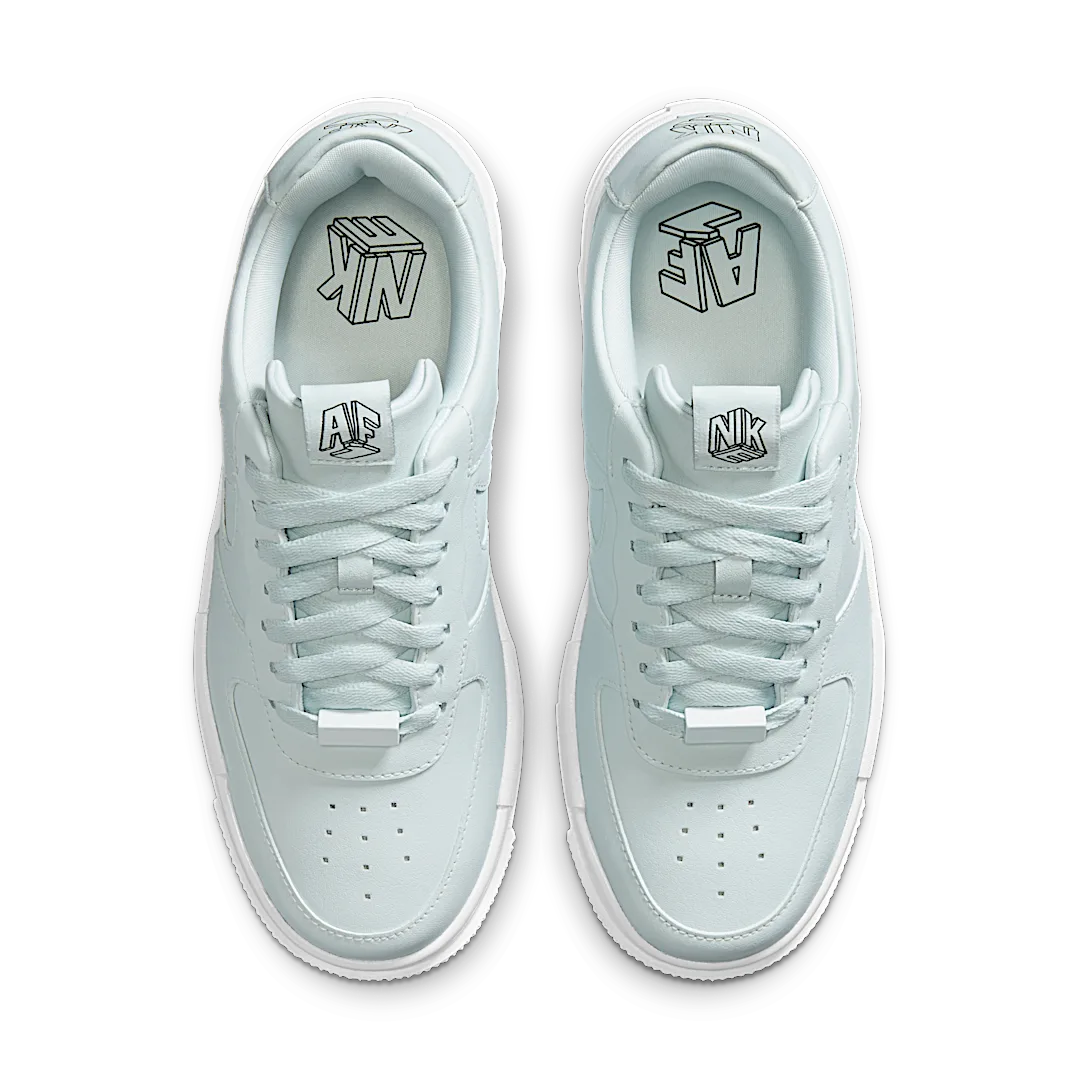 Overkicks - Nike Air Force 1 Pixel Ghost Aqua (CK6649-400) - par completo