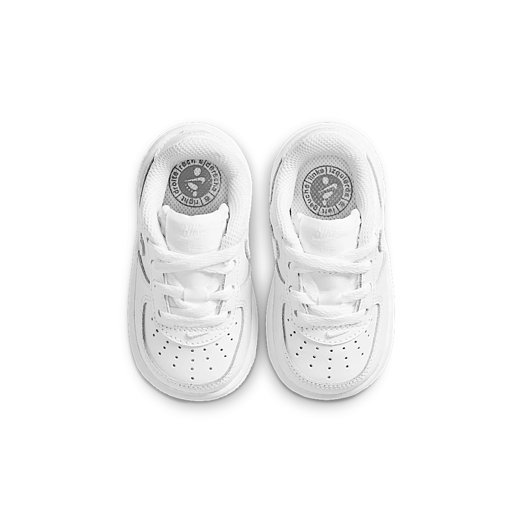 Overkicks - Nike Air Force 1 Triple White (TD) (314194-117) - imagen 3