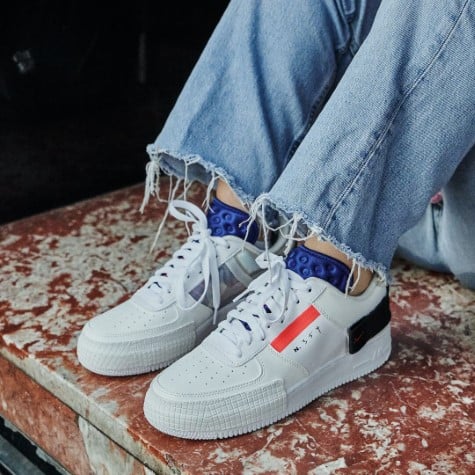 Overkicks - Nike Air Force 1 Type (CI0054-100) - detalle lateral interior
