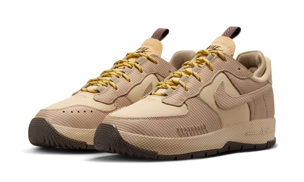 Overkicks - Nike Air Force 1 Wild Low Sesame (FB2348-201) - vista trasera
