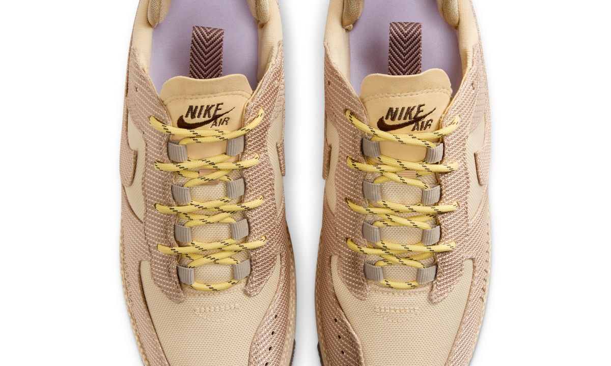Overkicks - Nike Air Force 1 Wild Low Sesame (FB2348-201) - vista superior