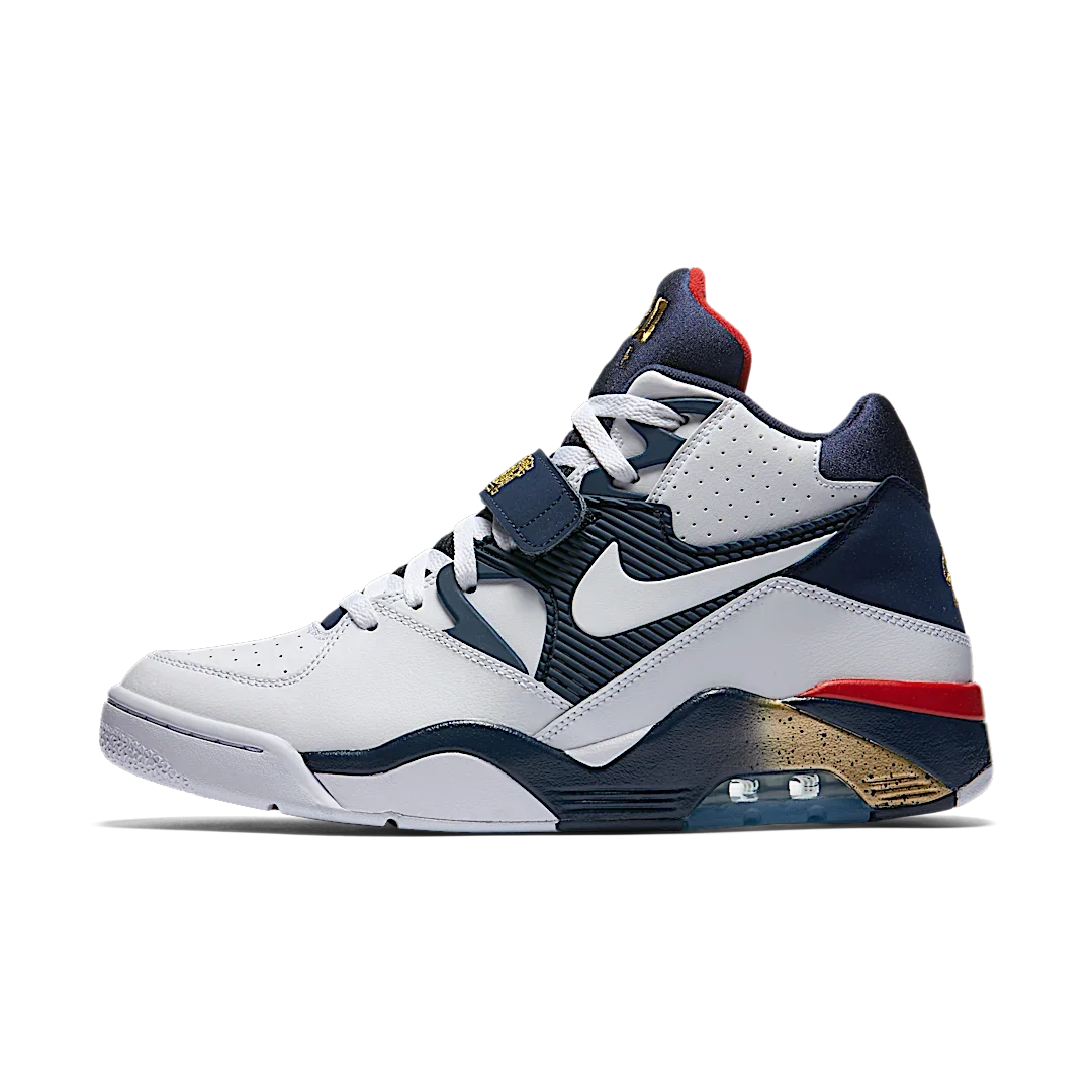Overkicks - Nike Air Force 180 Olympic (310095-100) - vista lateral