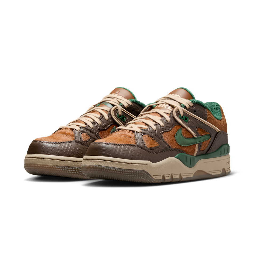 Overkicks - Nike Air Force 3 Low SP Nigo Baroque Brown (HQ0260-201) - vista trasera