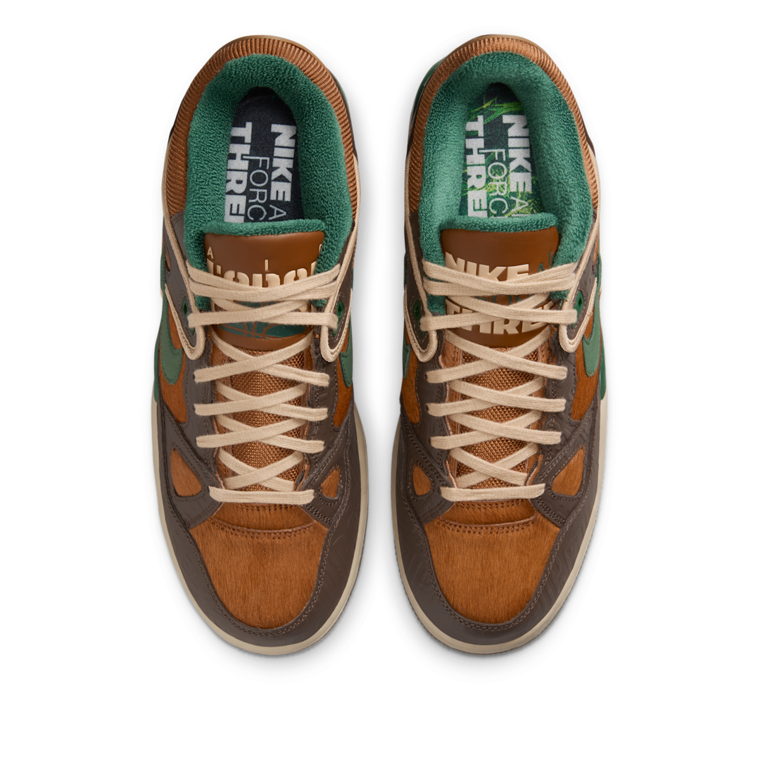 Overkicks - Nike Air Force 3 Low SP Nigo Baroque Brown (HQ0260-201) - par completo