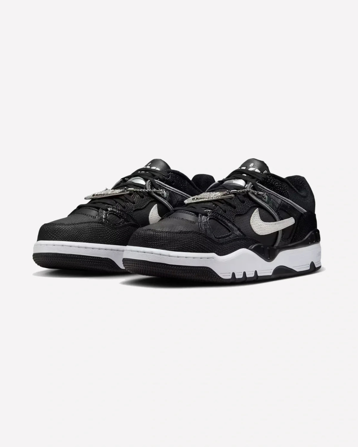 Overkicks - Nike Air Force 3 Low SP Nigo Black White (HF7630-001) - imagen 2