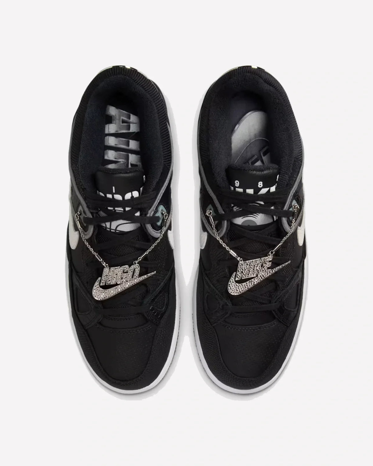 Overkicks - Nike Air Force 3 Low SP Nigo Black White (HF7630-001) - imagen 4