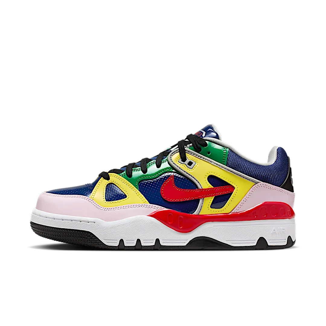 Overkicks - Nike Air Force 3 Low SP Nigo Blue Void (HQ1458-400) - vista lateral