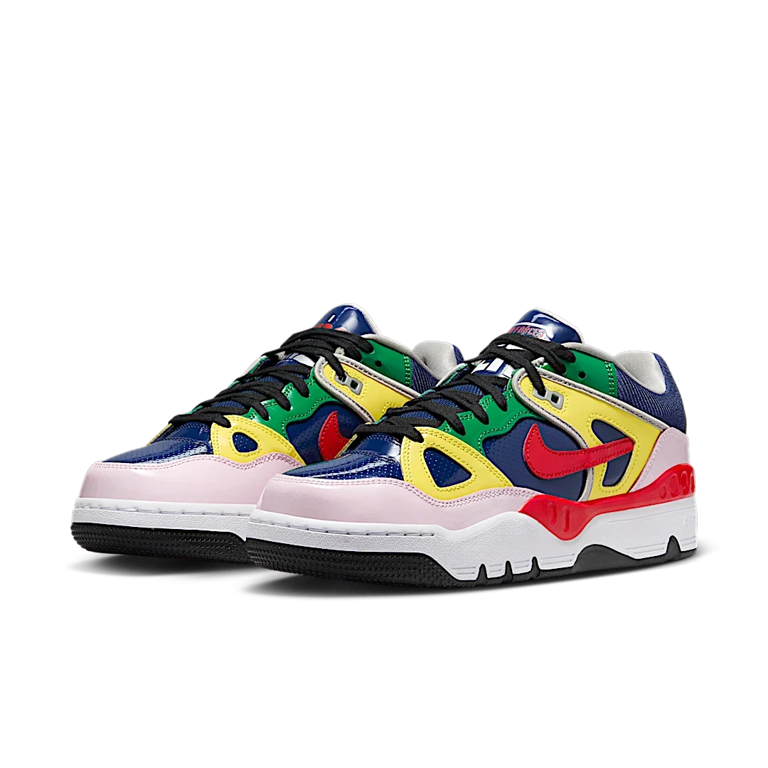 Overkicks - Nike Air Force 3 Low SP Nigo Blue Void (HQ1458-400) - vista trasera