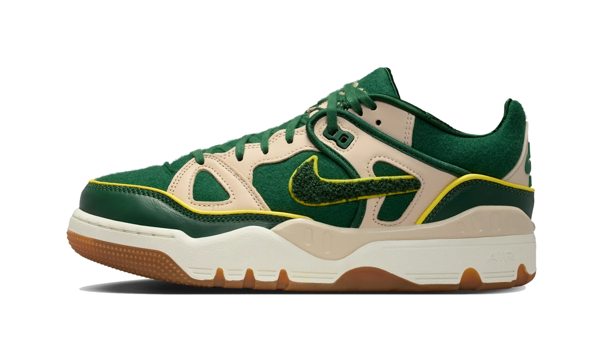 Overkicks - Nike Air Force 3 Low SP Nigo College Pack Forest Green (HV5032-300) - vista lateral