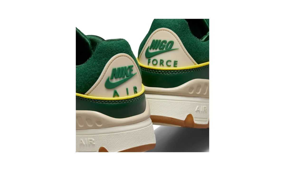 Overkicks - Nike Air Force 3 Low SP Nigo College Pack Forest Green (HV5032-300) - detalle