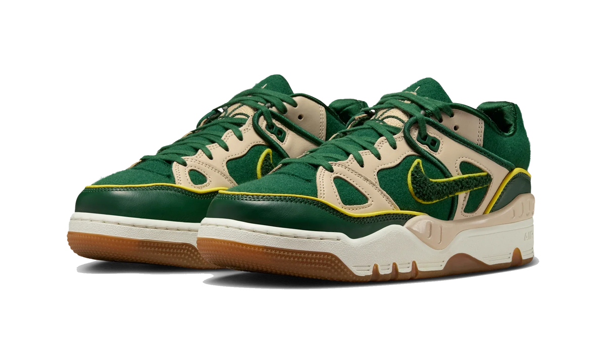 Overkicks - Nike Air Force 3 Low SP Nigo College Pack Forest Green (HV5032-300) - vista trasera