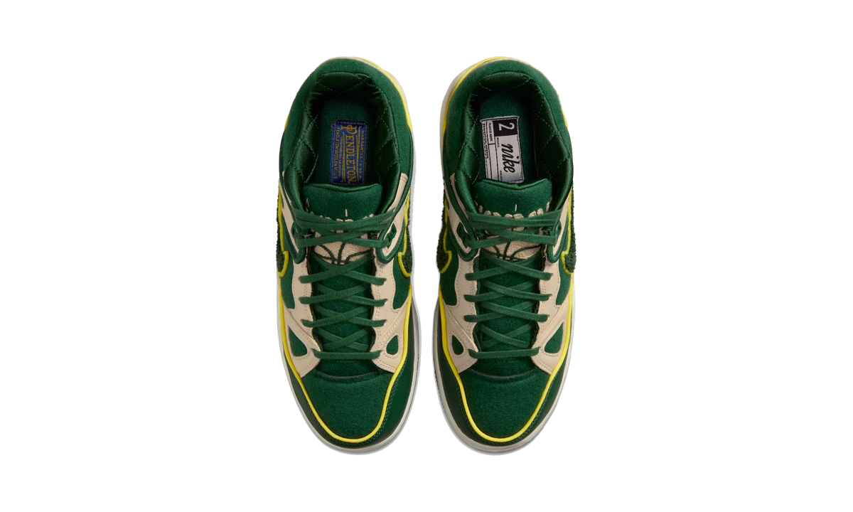 Overkicks - Nike Air Force 3 Low SP Nigo College Pack Forest Green (HV5032-300) - vista superior