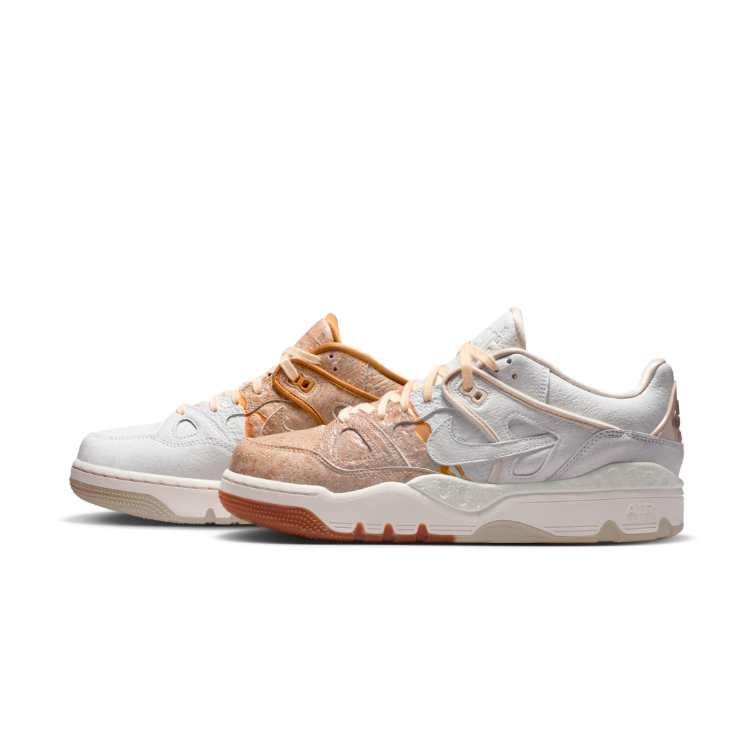 Overkicks - Nike Air Force 3 Low SP Nigo Kintsugi Bamboo (HQ0261-201) - vista lateral