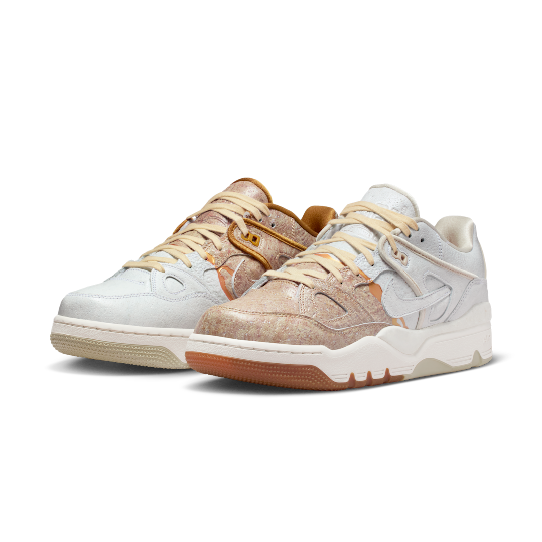 Overkicks - Nike Air Force 3 Low SP Nigo Kintsugi Bamboo (HQ0261-201) - vista trasera