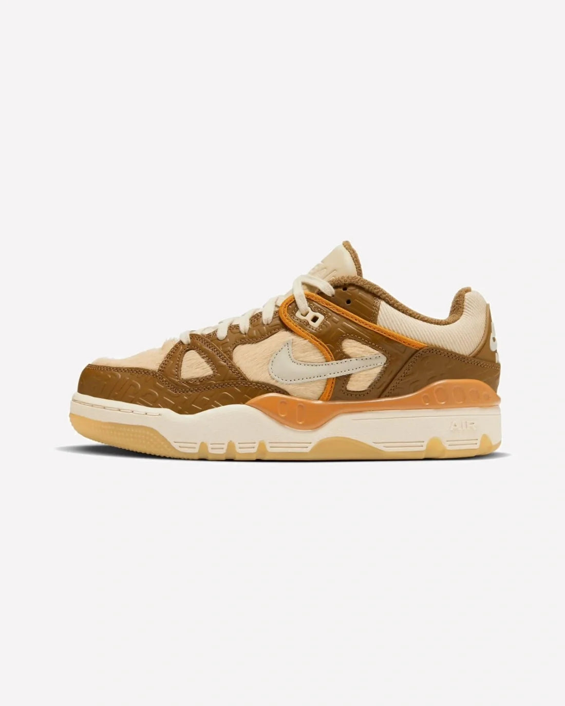 Overkicks - Nike Air Force 3 Low SP Nigo Light British Tan (HQ0260-200) - vista lateral