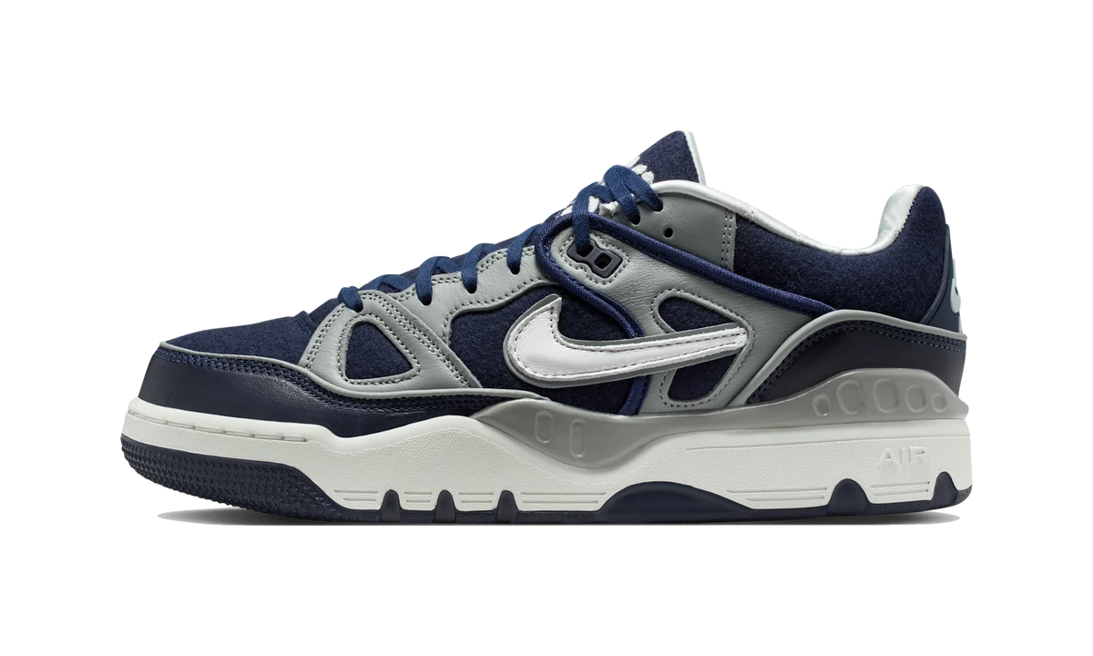 Overkicks - Nike Air Force 3 Low SP Nigo Pendleton College Pack Midnight Navy (HV5032-400) - vista lateral