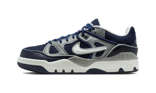 Overkicks - Nike Air Force 3 Low SP Nigo Pendleton College Pack Midnight Navy (HV5032-400) - vista lateral
