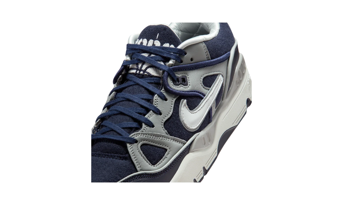 Overkicks - Nike Air Force 3 Low SP Nigo Pendleton College Pack Midnight Navy (HV5032-400) - detalle lateral interior