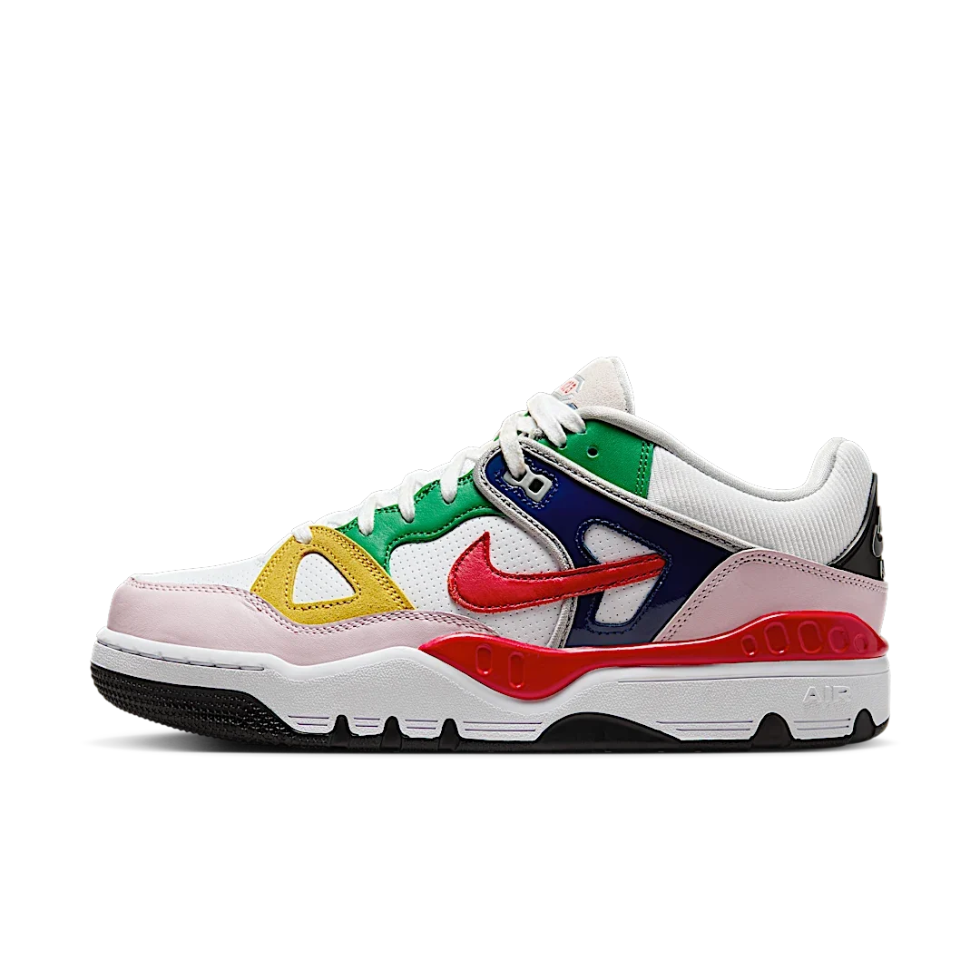 Overkicks - Nike Air Force 3 Low SP Nigo White (FQ7012-100) - vista lateral
