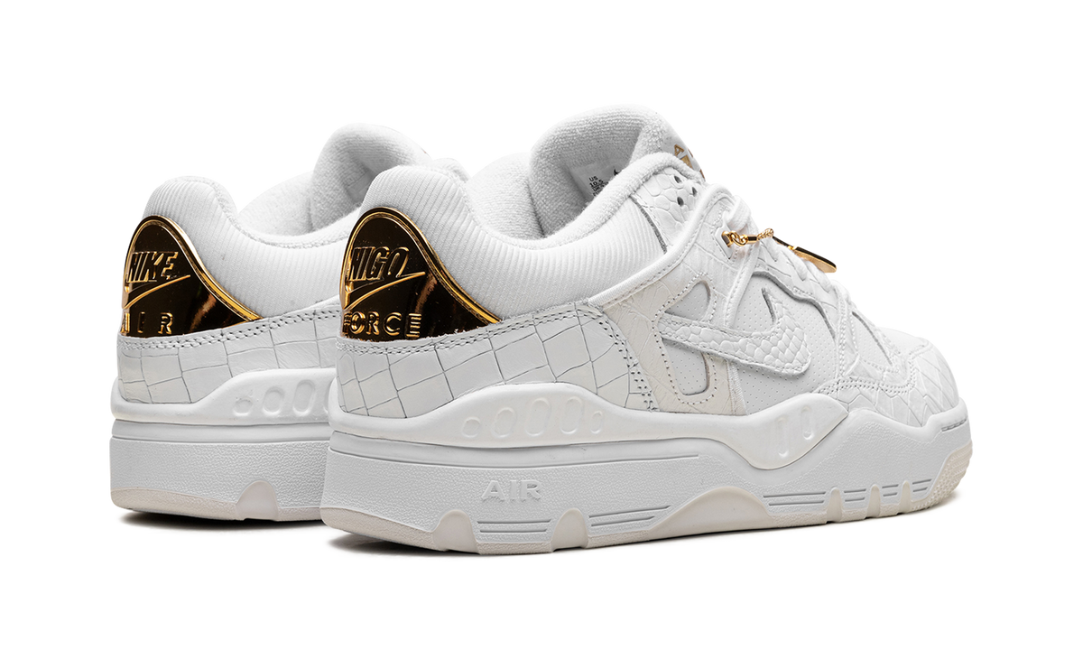 Overkicks - Nike Air Force 3 Low SP Nigo White Metallic Gold (HF7630-100) - par completo