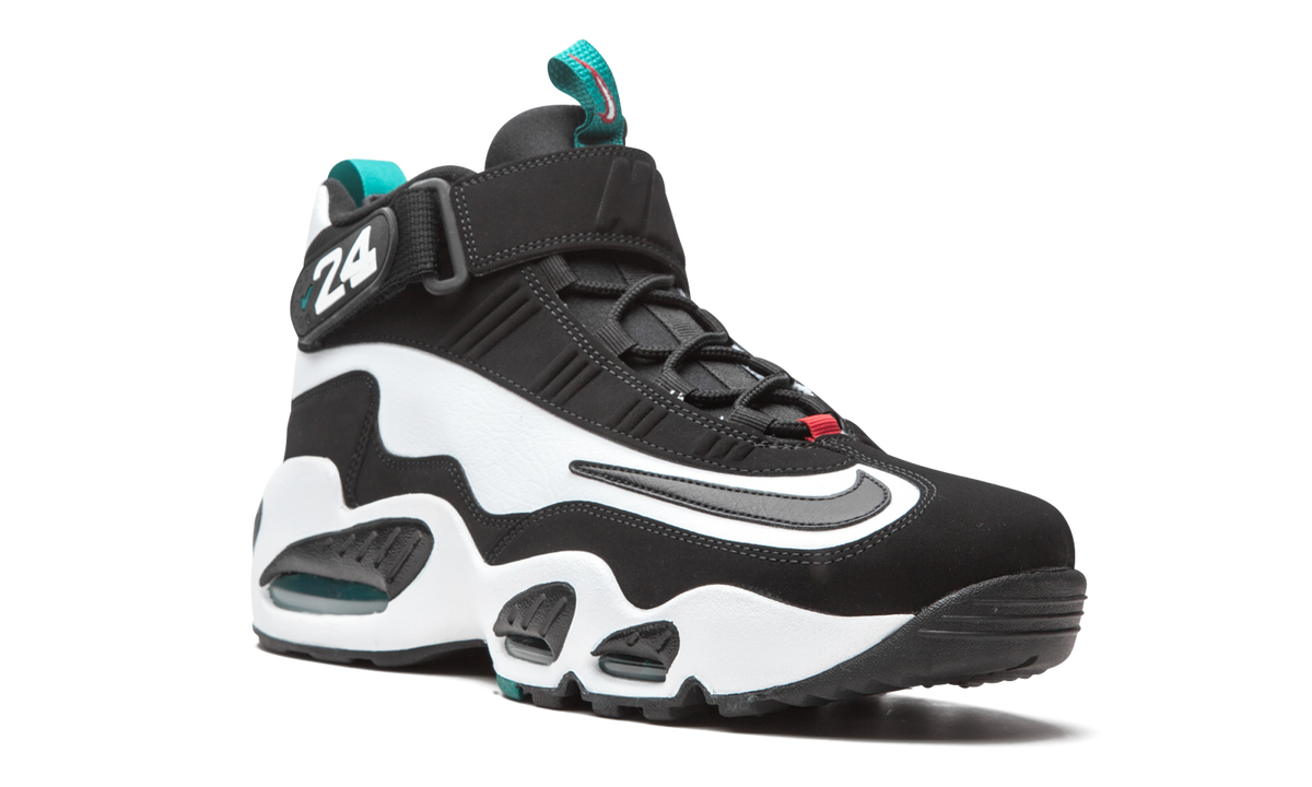 Overkicks - Nike Air Griffey Max 1 White Fresh Water Black (DD8558-100) - detalle lateral interior
