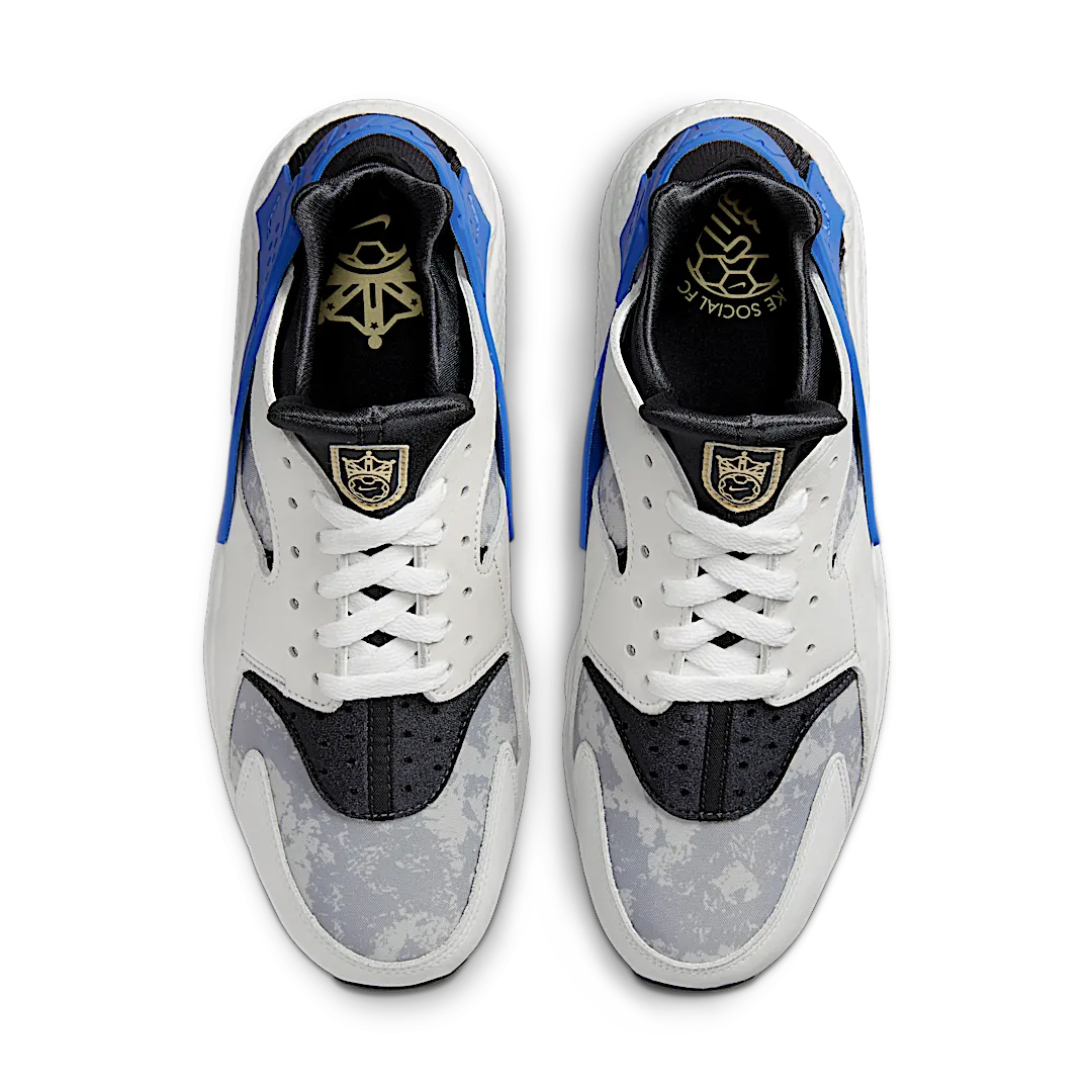 Overkicks - Nike Air Huarache Craft Summit White Comet Blue (DR0286-100) - par completo