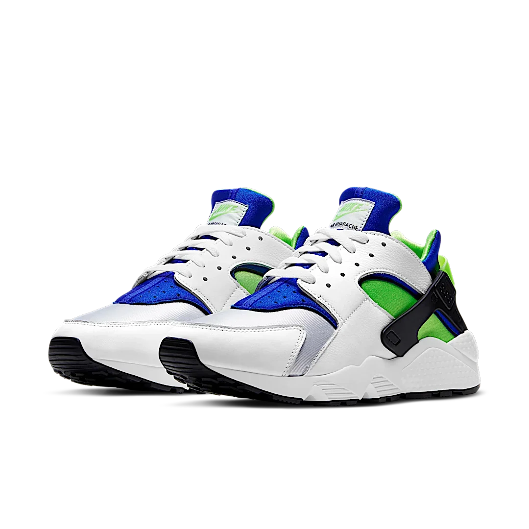Overkicks - Nike Air Huarache Scream Green (2021) (DD1068-100) - vista trasera