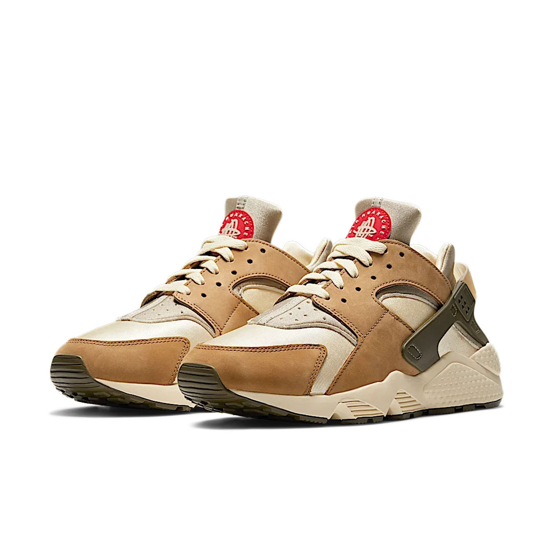 Overkicks - Nike Air Huarache Stussy Desert Oak (2021) (DD1381-200) - vista trasera