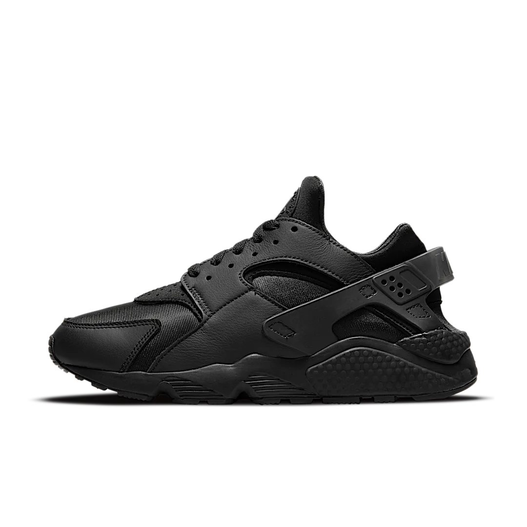 Overkicks - Nike Air Huarache Triple Black (DD1068-002) - vista lateral