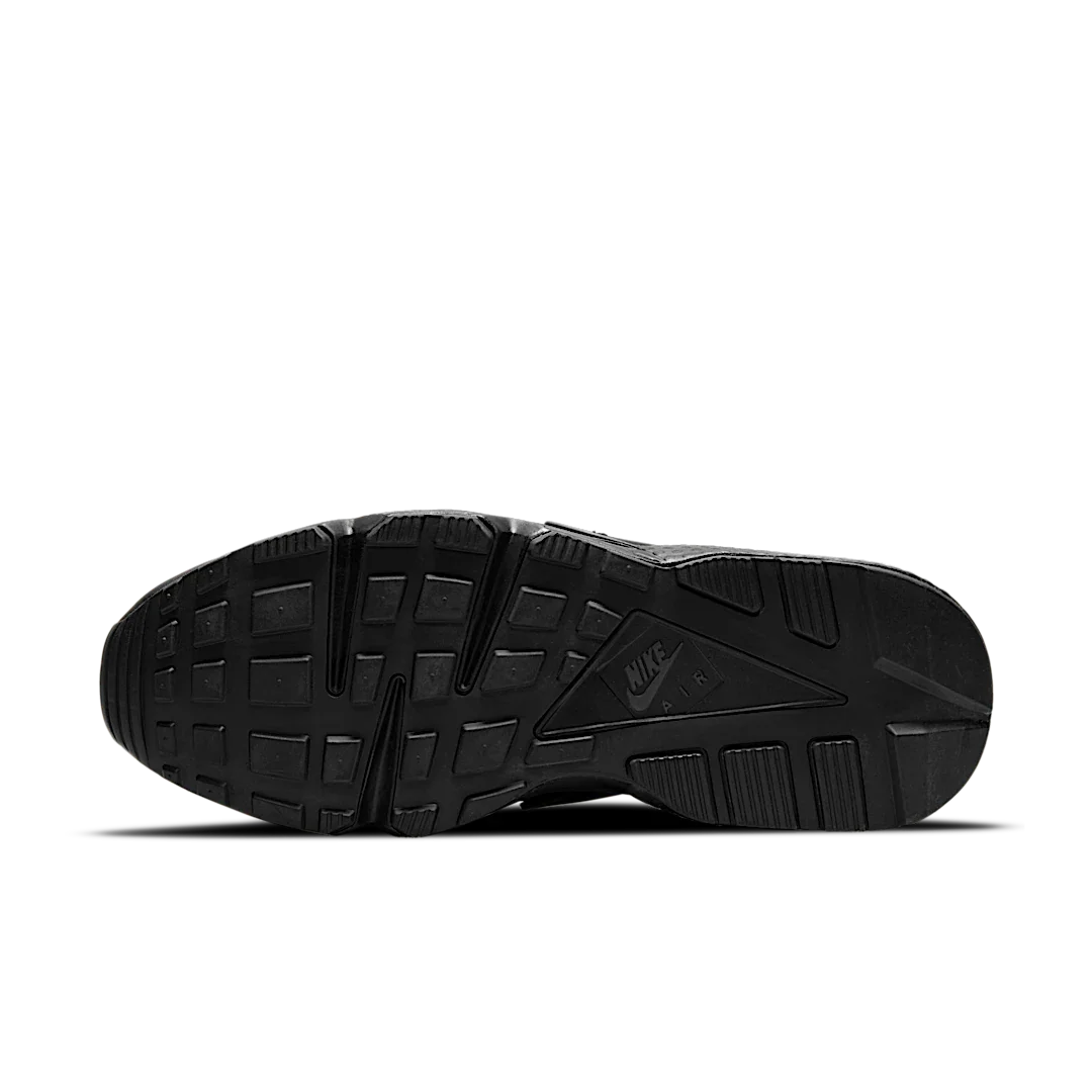 Overkicks - Nike Air Huarache Triple Black (DD1068-002) - detalle suela