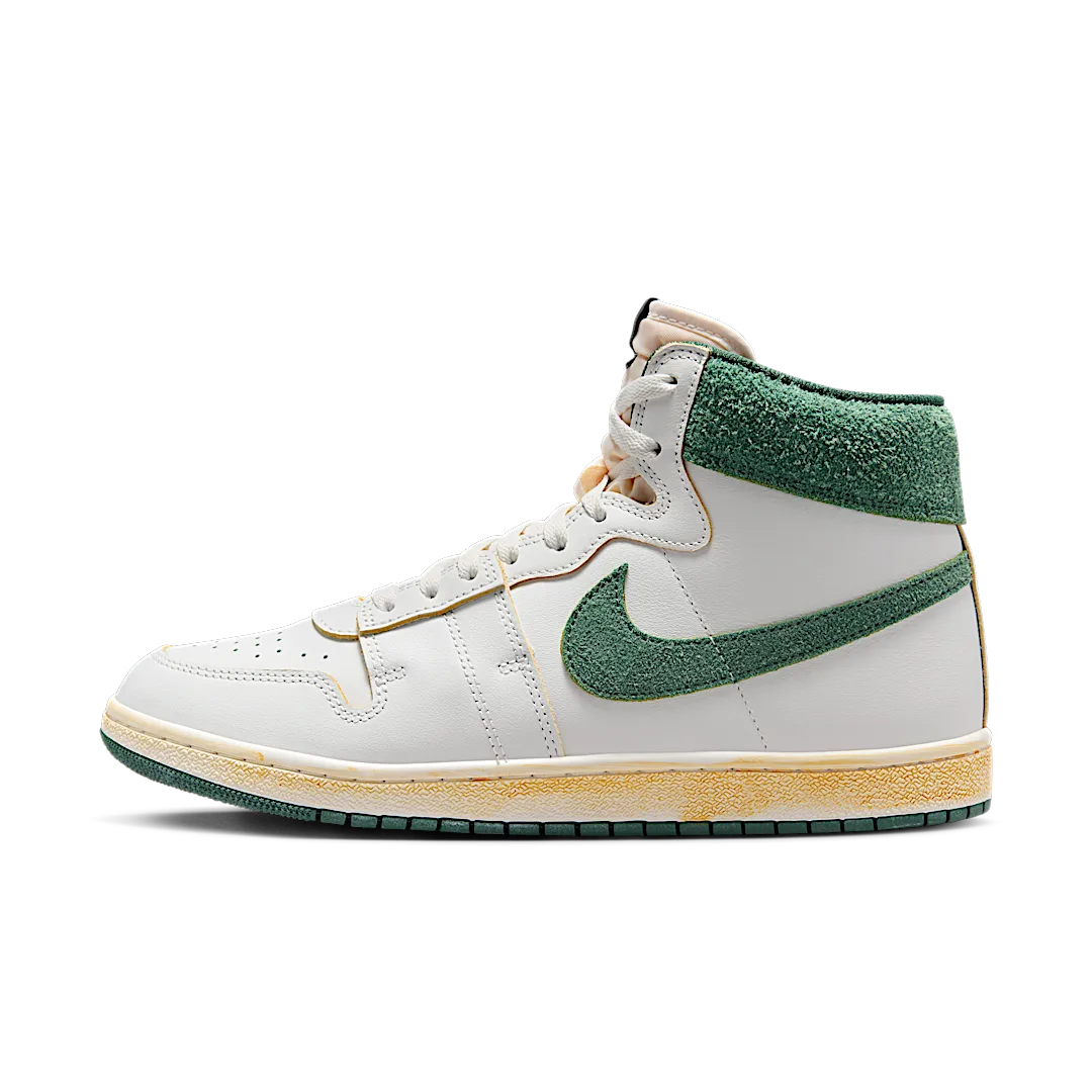 Overkicks - Nike Air Jordan Air Ship PE SP A Ma Maniére Green Stone (FQ2942-100) - vista lateral