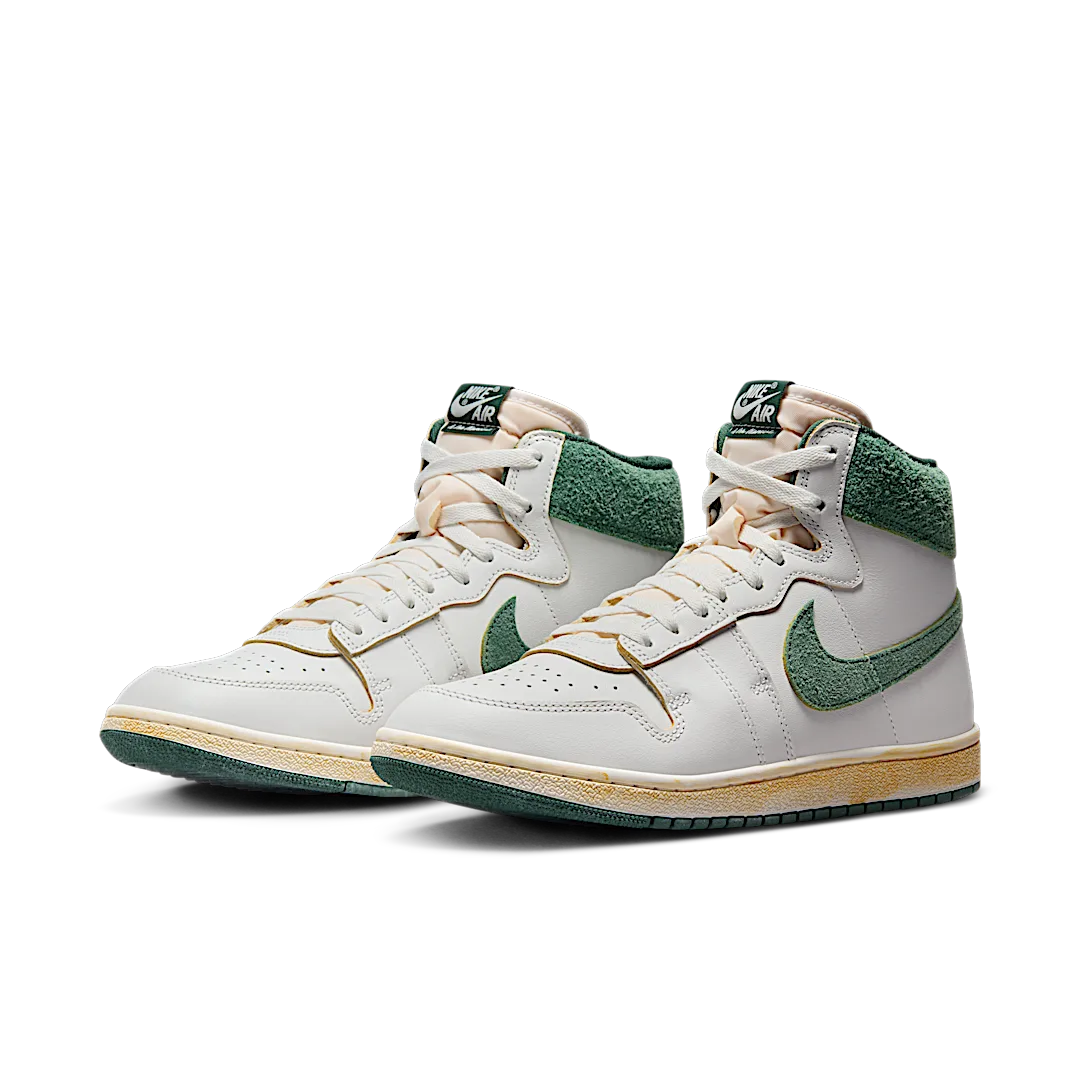 Overkicks - Nike Air Jordan Air Ship PE SP A Ma Maniére Green Stone (FQ2942-100) - vista trasera