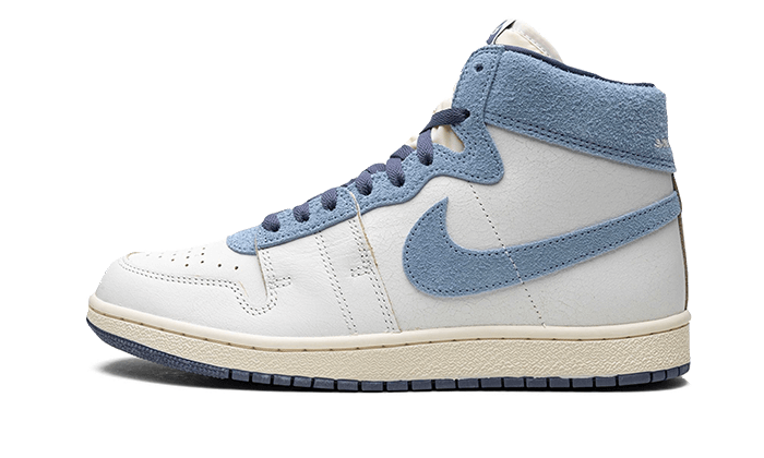 Overkicks - Nike Air Jordan Air Ship PE SP Every Game Diffused Blue (DZ3497-104) - vista lateral