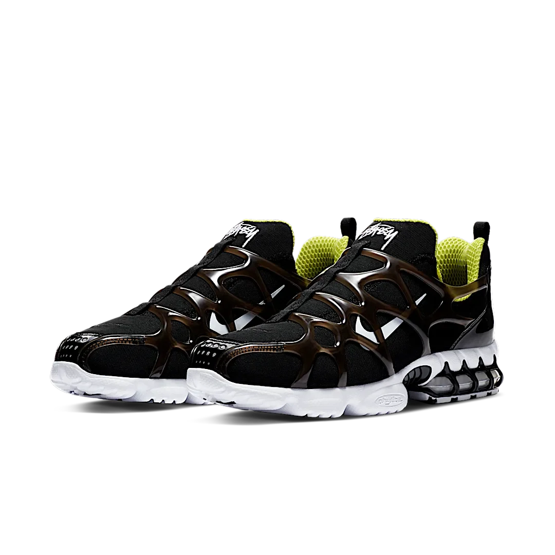 Overkicks - Nike Air Kukini Spiridon Cage 2 Stussy Black (CJ9918-001) - vista trasera