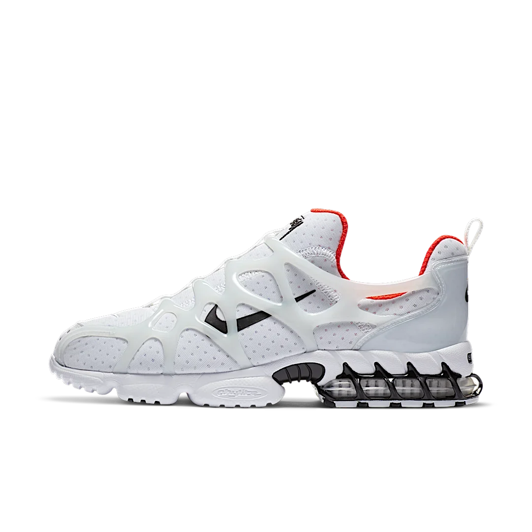 Overkicks - Nike Air Kukini Spiridon Cage 2 Stussy White (CJ9918-100) - vista lateral