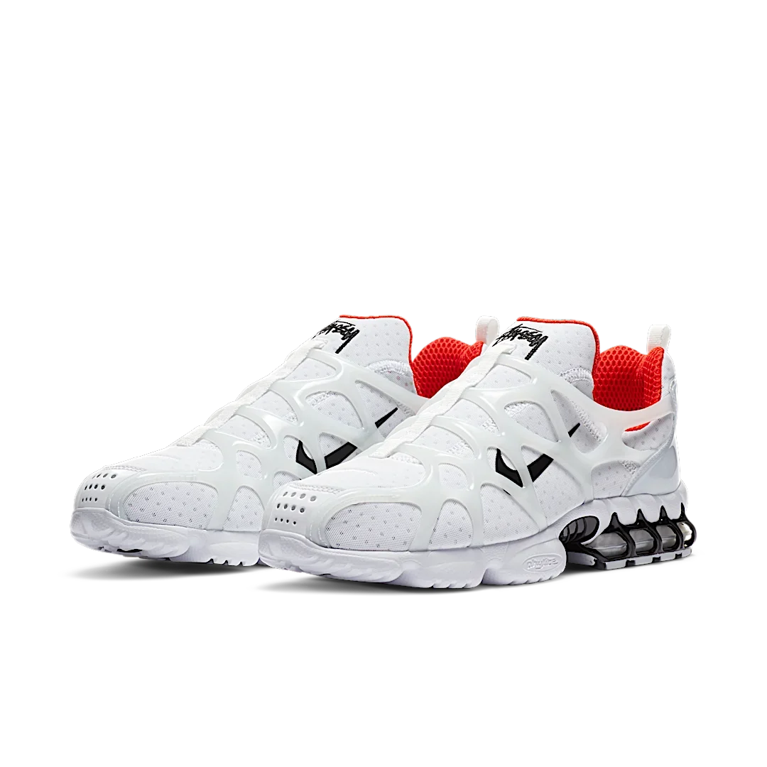 Overkicks - Nike Air Kukini Spiridon Cage 2 Stussy White (CJ9918-100) - vista trasera