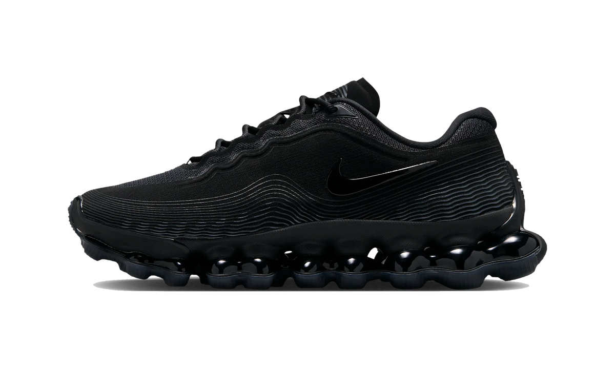 Overkicks - Nike Air Liquid Max Black Anthracite Smoke Grey (IQ7635-003) - vista lateral