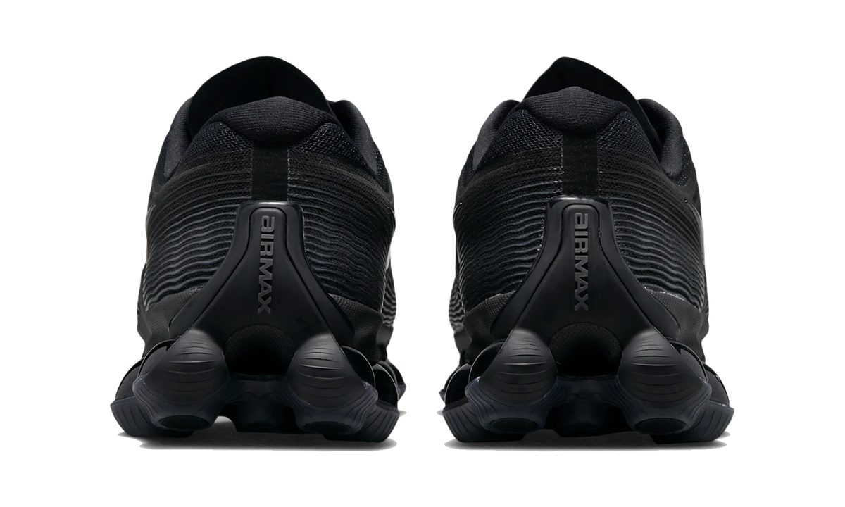 Overkicks - Nike Air Liquid Max Black Anthracite Smoke Grey (IQ7635-003) - detalle talon