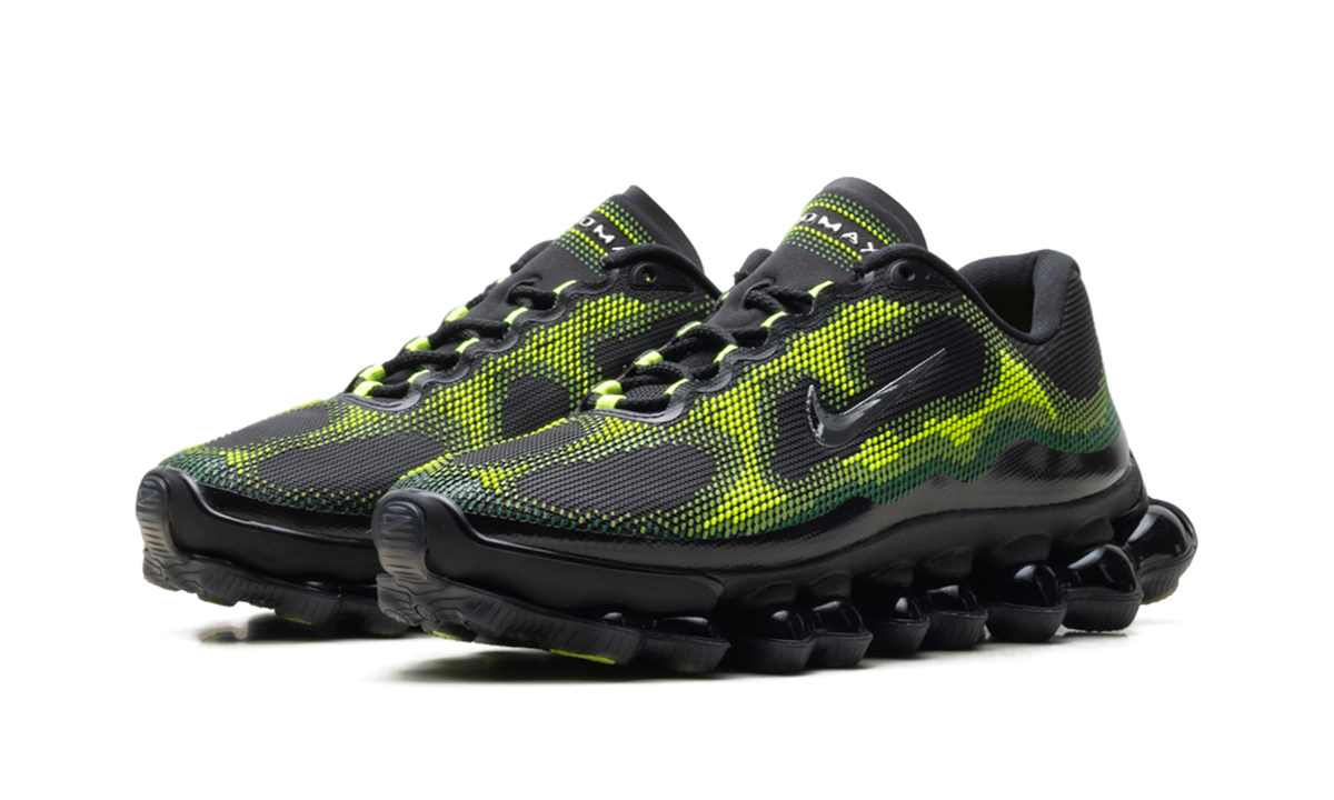 Overkicks - Nike Air Liquid Max Black Green Apple (IQ7634-001) - vista trasera