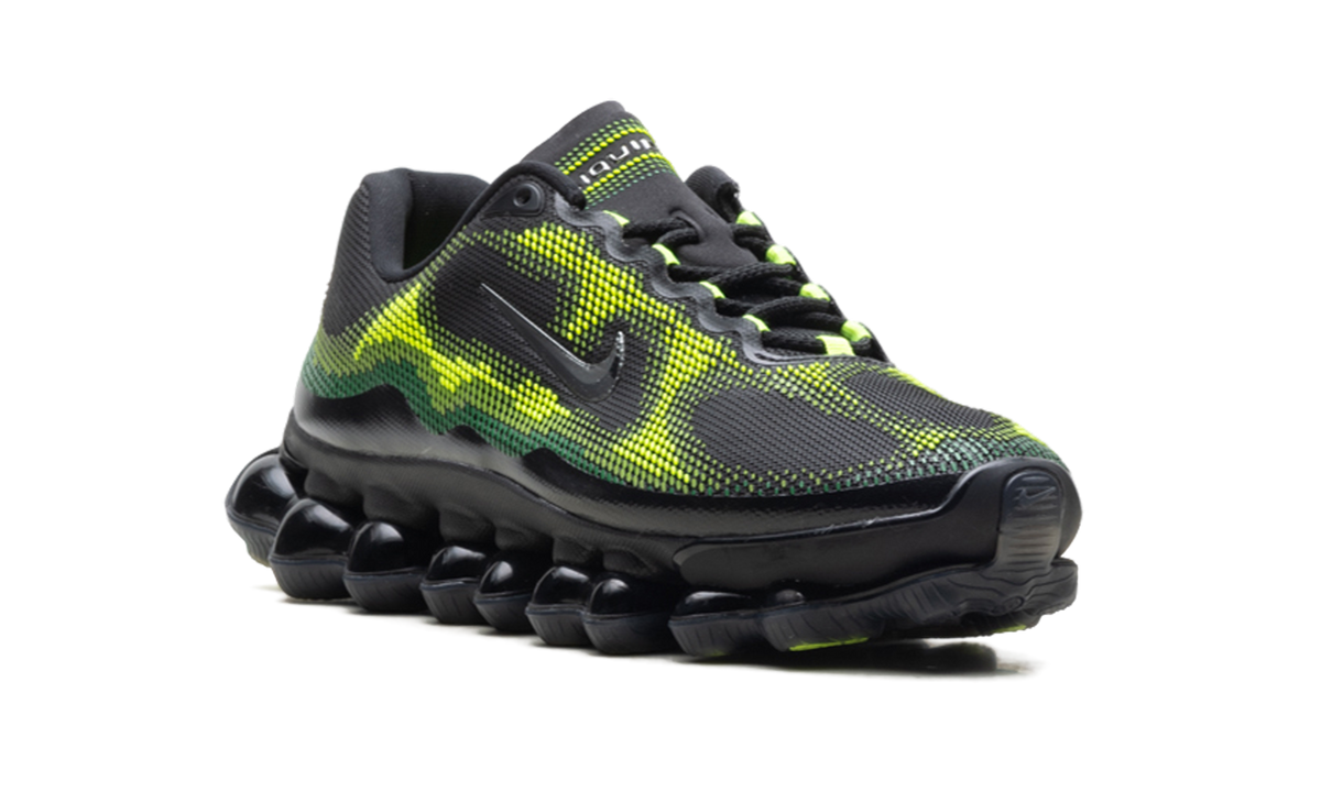 Overkicks - Nike Air Liquid Max Black Green Apple (IQ7634-001) - detalle lateral interior