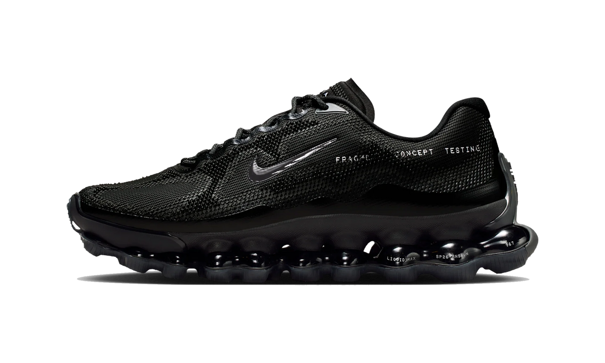 Overkicks - Nike Air Liquid Max Fragment Black (IQ8601-001) - vista lateral