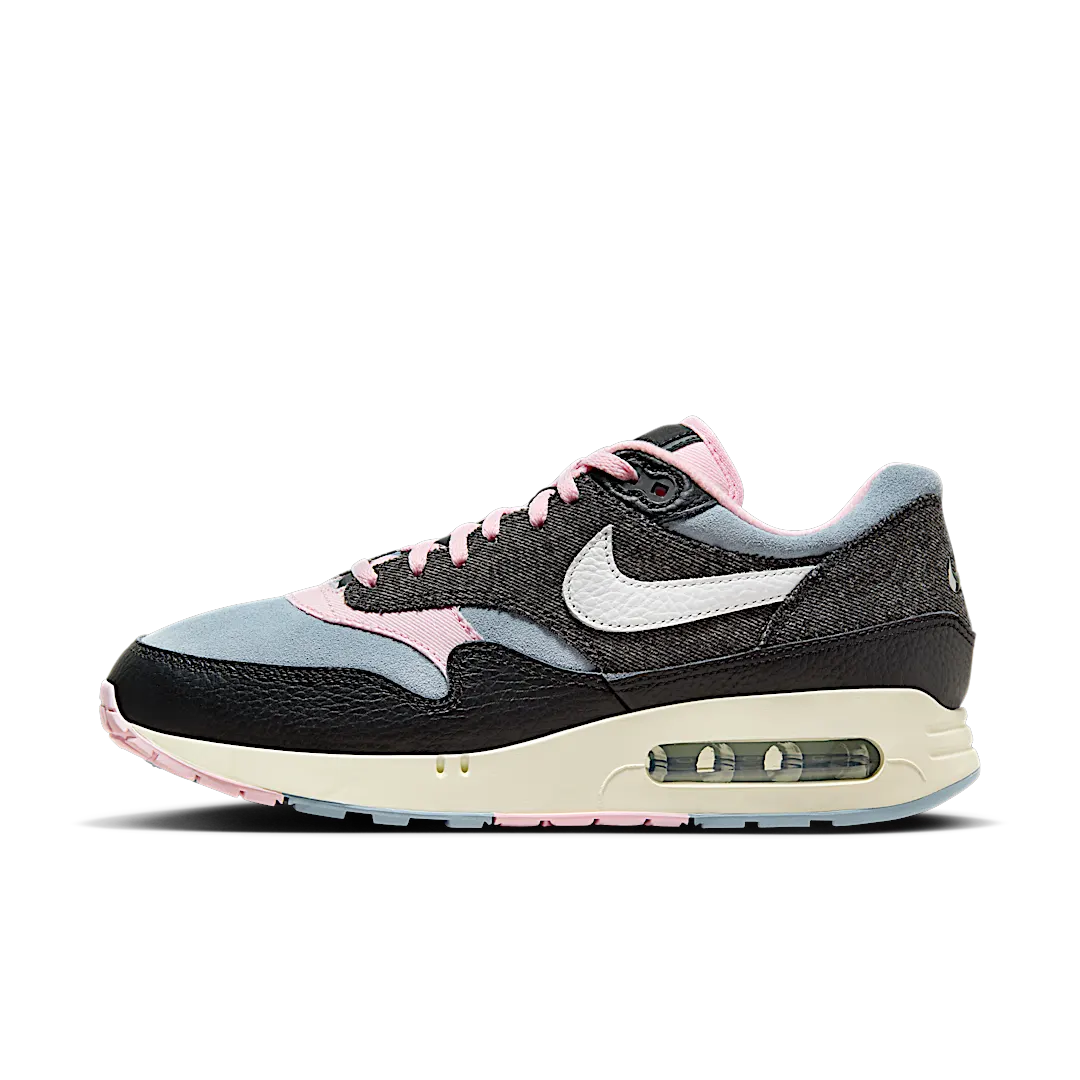 Overkicks - Nike Air Max 1 86 Big Bubble Black Denim (FB9647-001) - vista lateral